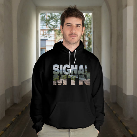 SIGNAL MTN | River View | Hoodie | Black |Unisex