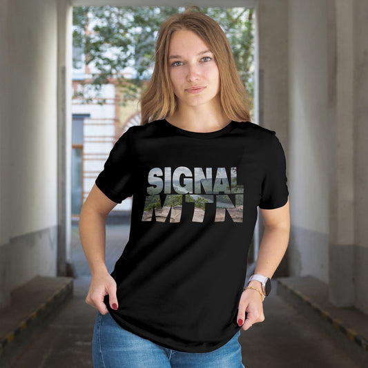 SIGNAL MTN | River View | T-Shirt | Black |Unisex